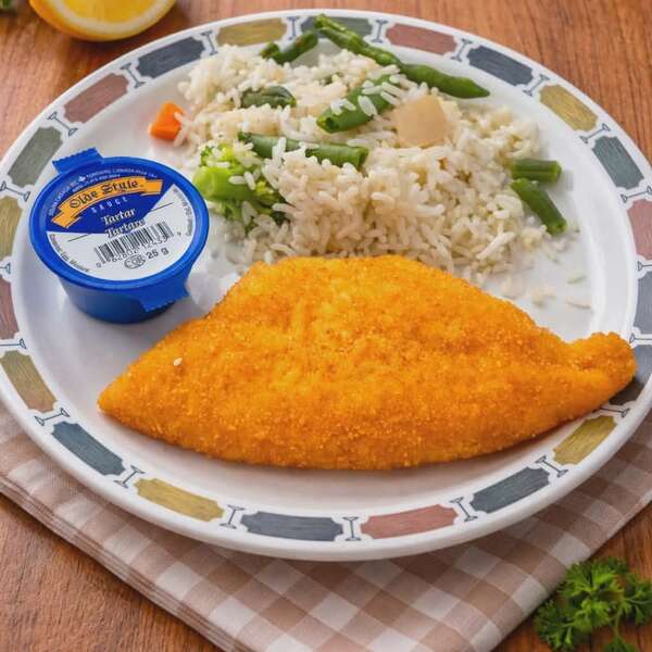 Filet de sole pané