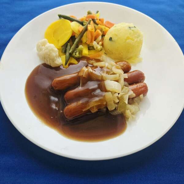 Saucisses porc et boeuf